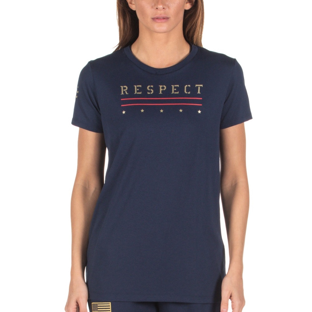 Under Armour Freedom x Project Rock Respect t-shirt size S